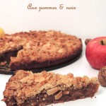 Cake aux pommes & aux noix – Apple & walnut cake