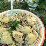 Salade de pommes de terre câpres & cornichons – Capers & gherkins potato salad
