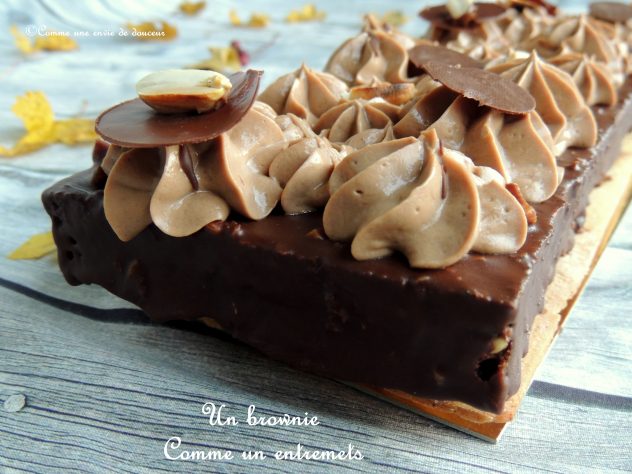 Brownie comme un entremets - Better than a brownie