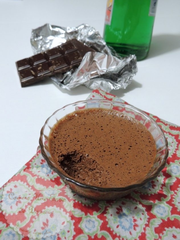 Mousse chocolat absinthe