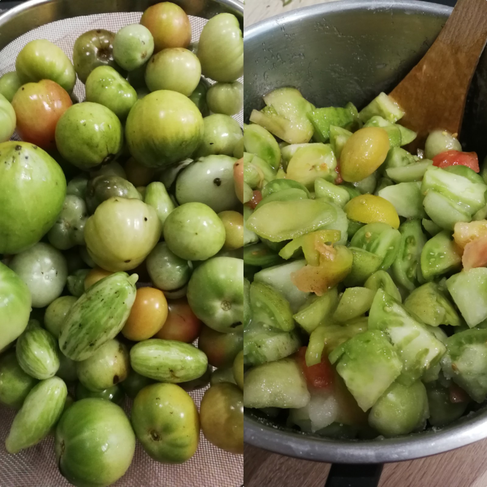 confiture tomates vertes 