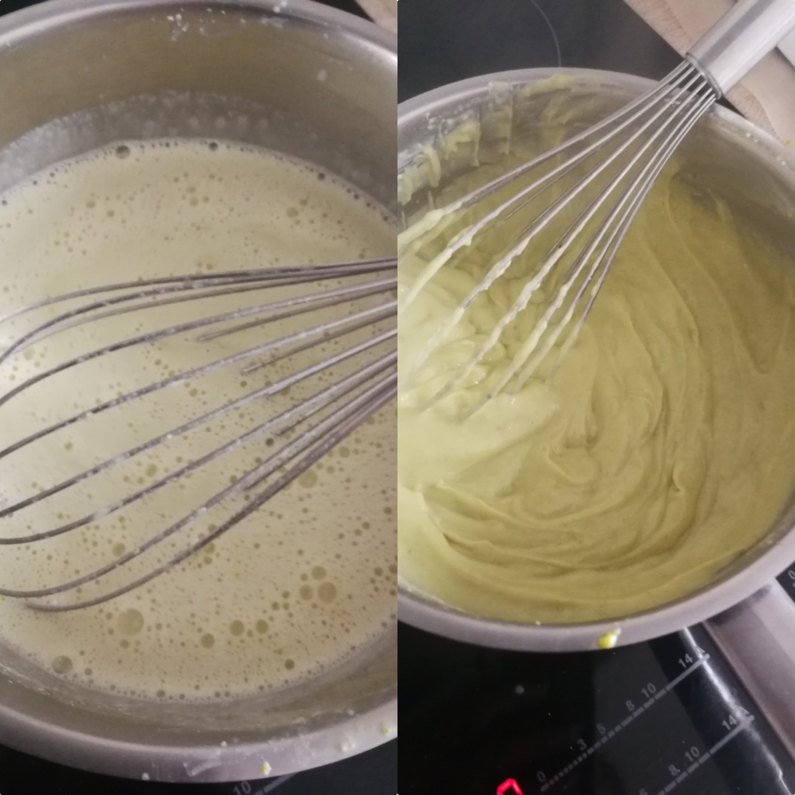 crème pâtissière pistache