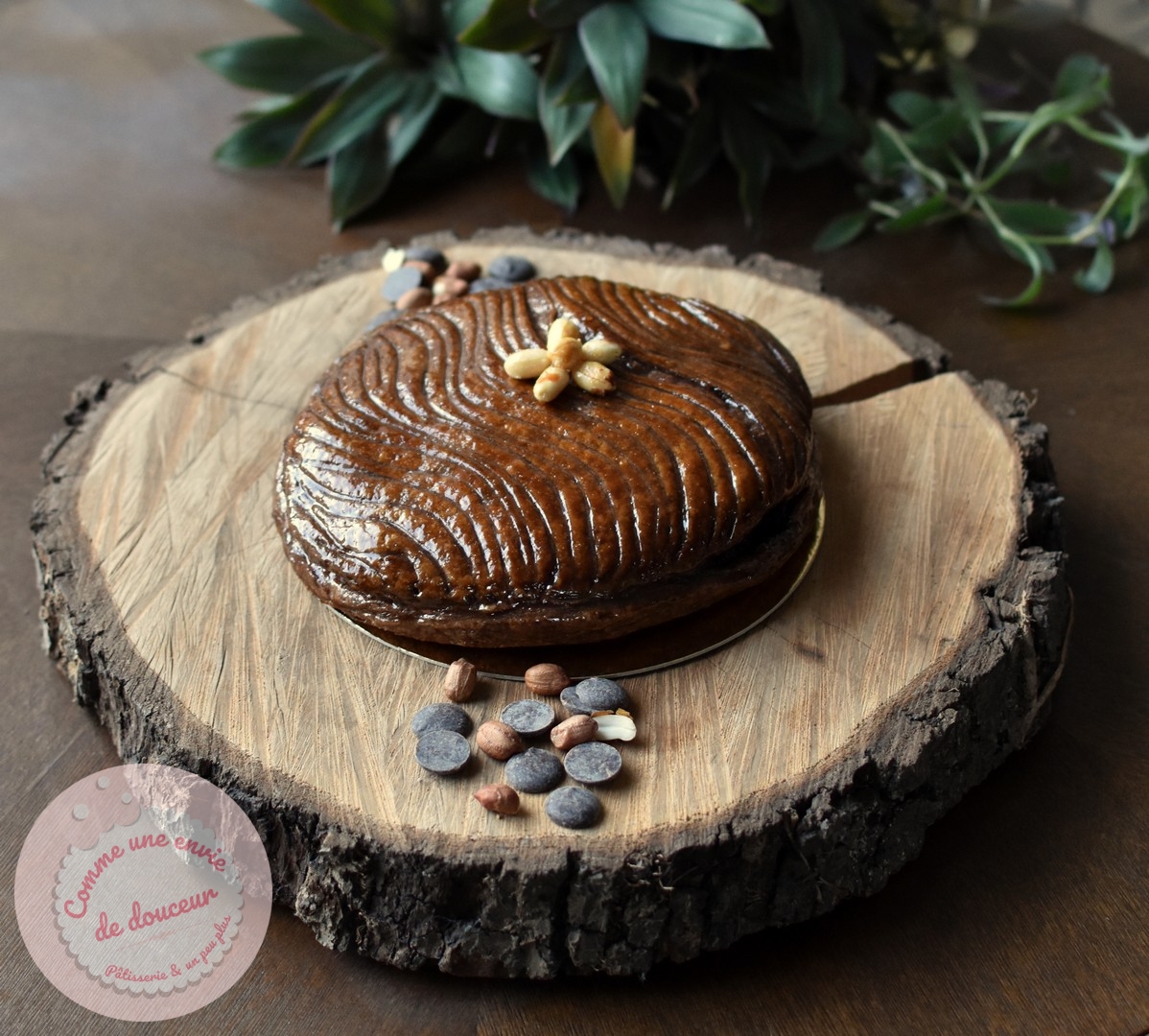 Galette Pirouette cacahuète ~ Chocolat & cacahuète
