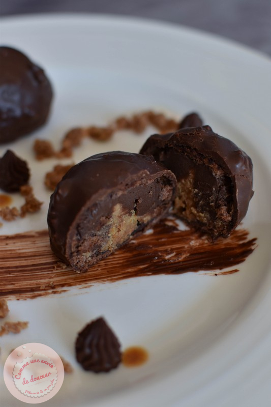 Un dessert tellement choux ~ Chocolat caramel & tonka