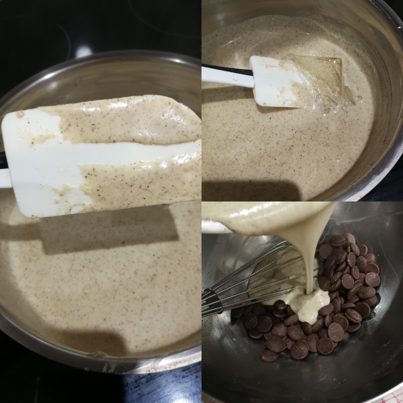 crémeux chocolat au lait noisette cardamome