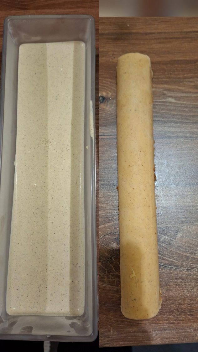 buche vanille pécan caramel