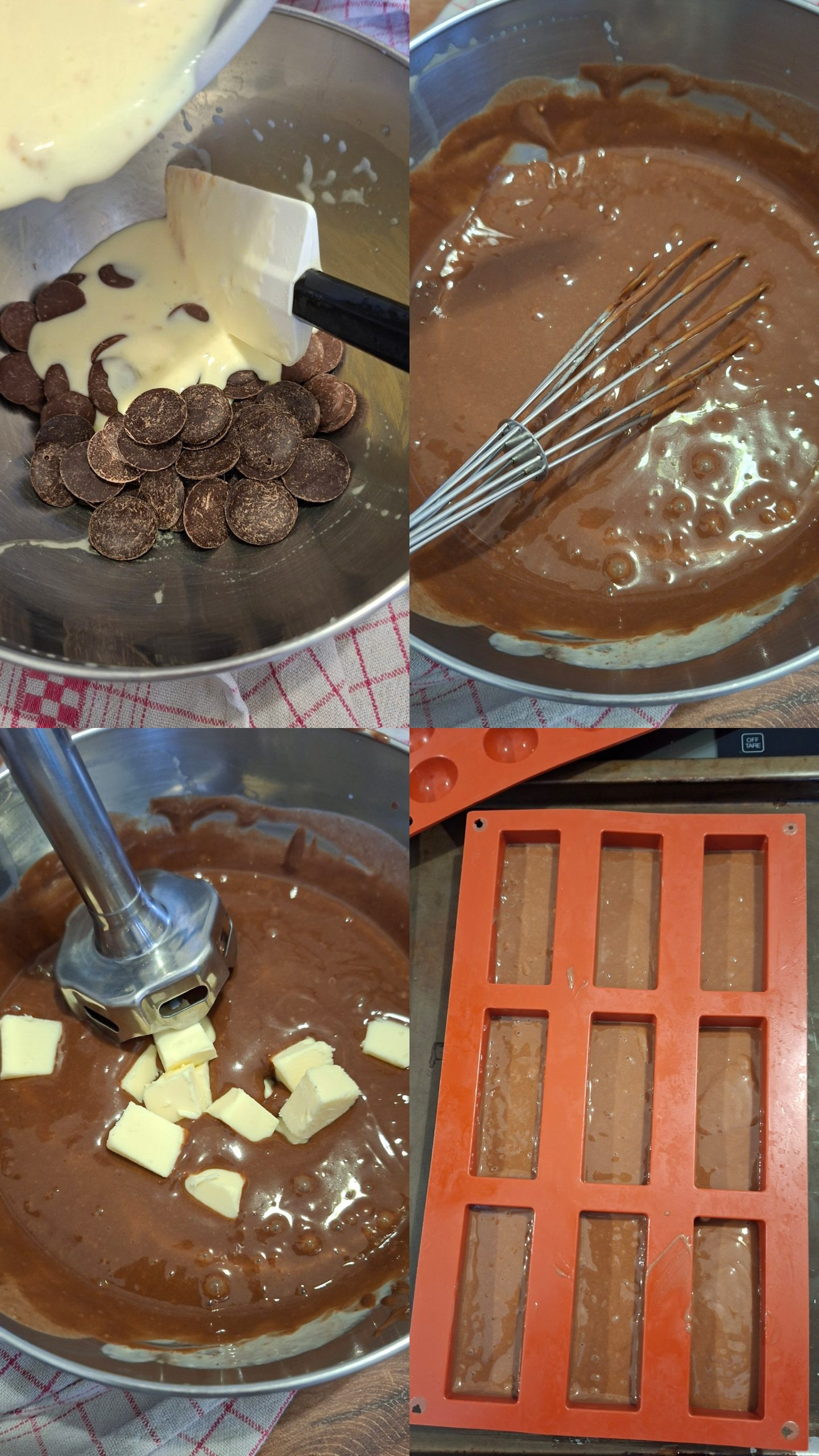 Le crémeux aux deux chocolats & cacahuète