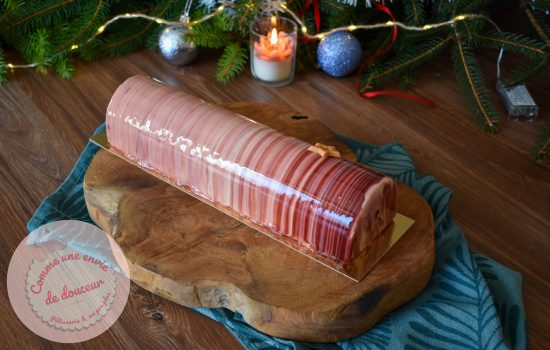 Bûche version #3 2025 ~ Caramel Pécan & Vanille