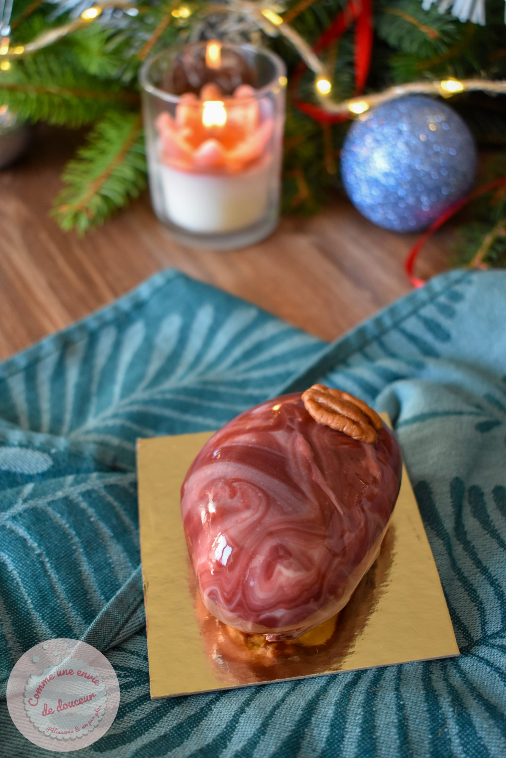 entremets pécan caramel vanille (2)