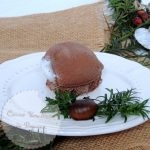Entremets marron cassis – Chestnut blackcurrant cake